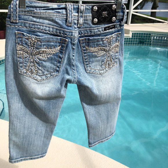 Miss Me Jeans size 25 distressed - Picture 1 of 15